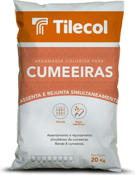 Argamassa para Cumeeira